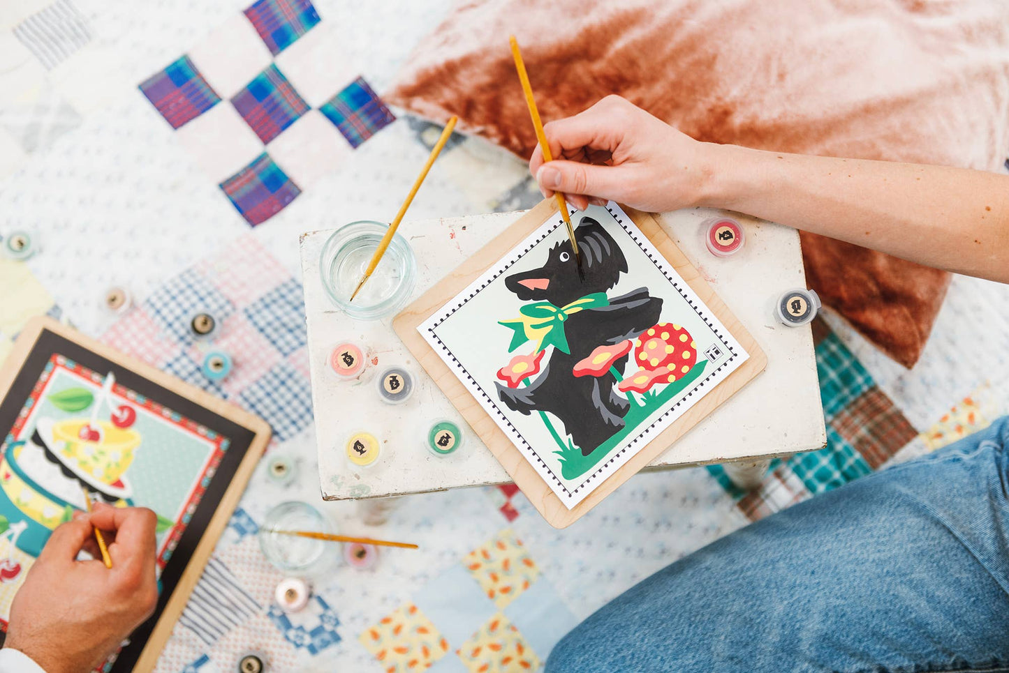 Scottie Scuttle Mary Engelbreit MINI Paint-by-Number Kit