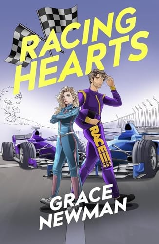 Racing Hearts A Spicy, Rivals to Lovers F1 Romance book cover