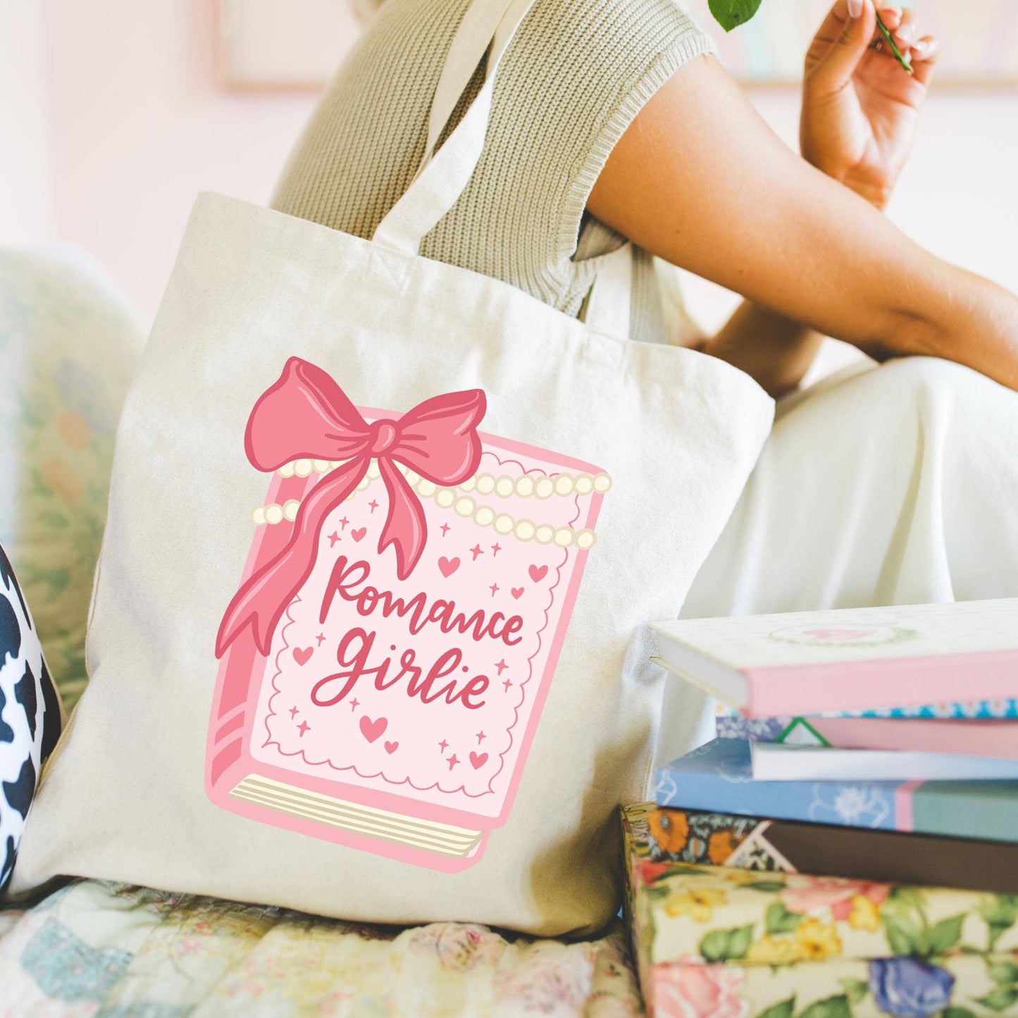 Romance Girlie Tote Bag