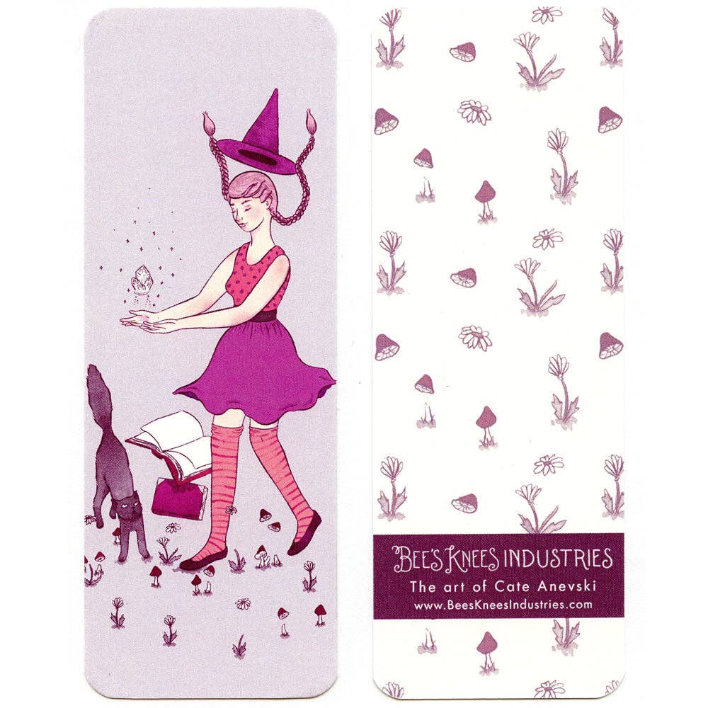 Levitation Witch Bookmark