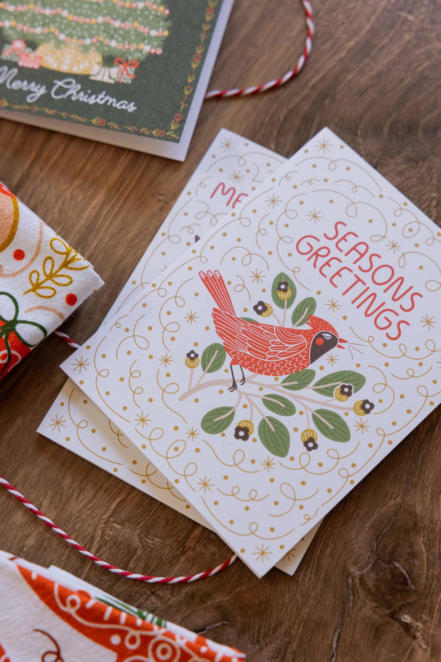 Cardinal Holiday Greeting Card