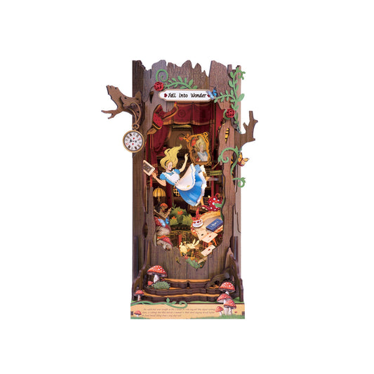 DIY Book Nook Kit: Fall into Wonder - Alice in Wonderland