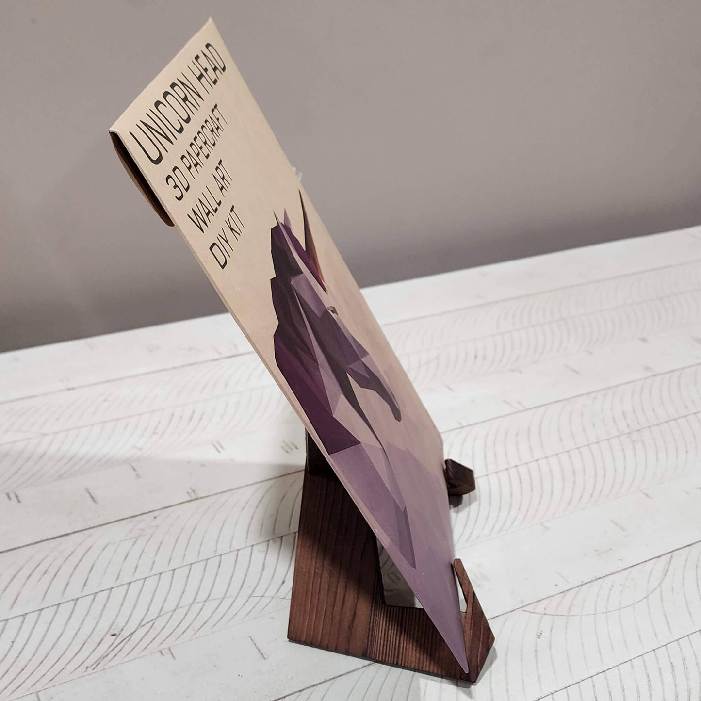 Unicorn 3D PaperCraft Wall Art, Animal Origami Model