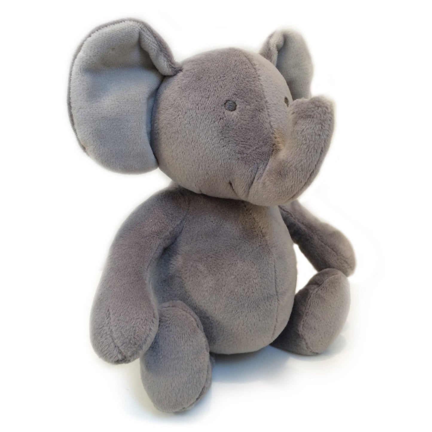 Baby Plush Toy, 7 Inch Sitting, Sterling Elephant
