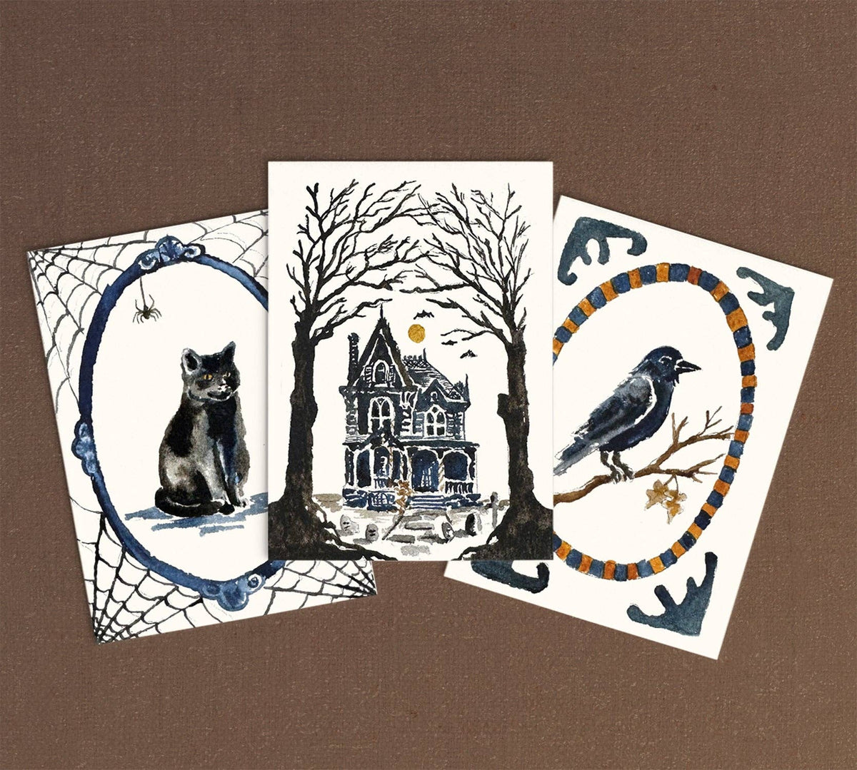 Antiquaria Mini Watercolor Kit: Haunted House