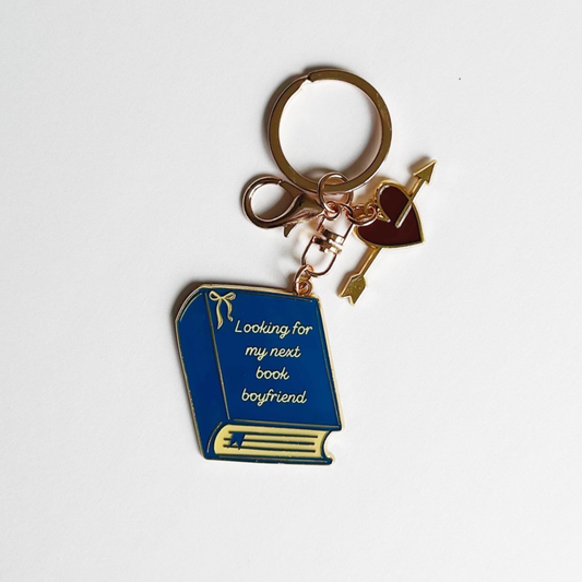 Looking for My Next Book Boyfriend Keychain and Bag Charm