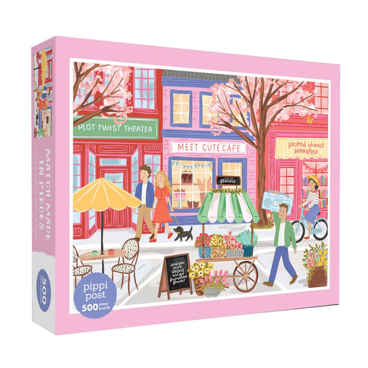 Match Made In Pieces - 500 Piece Rom Com Jigsaw Puzzle