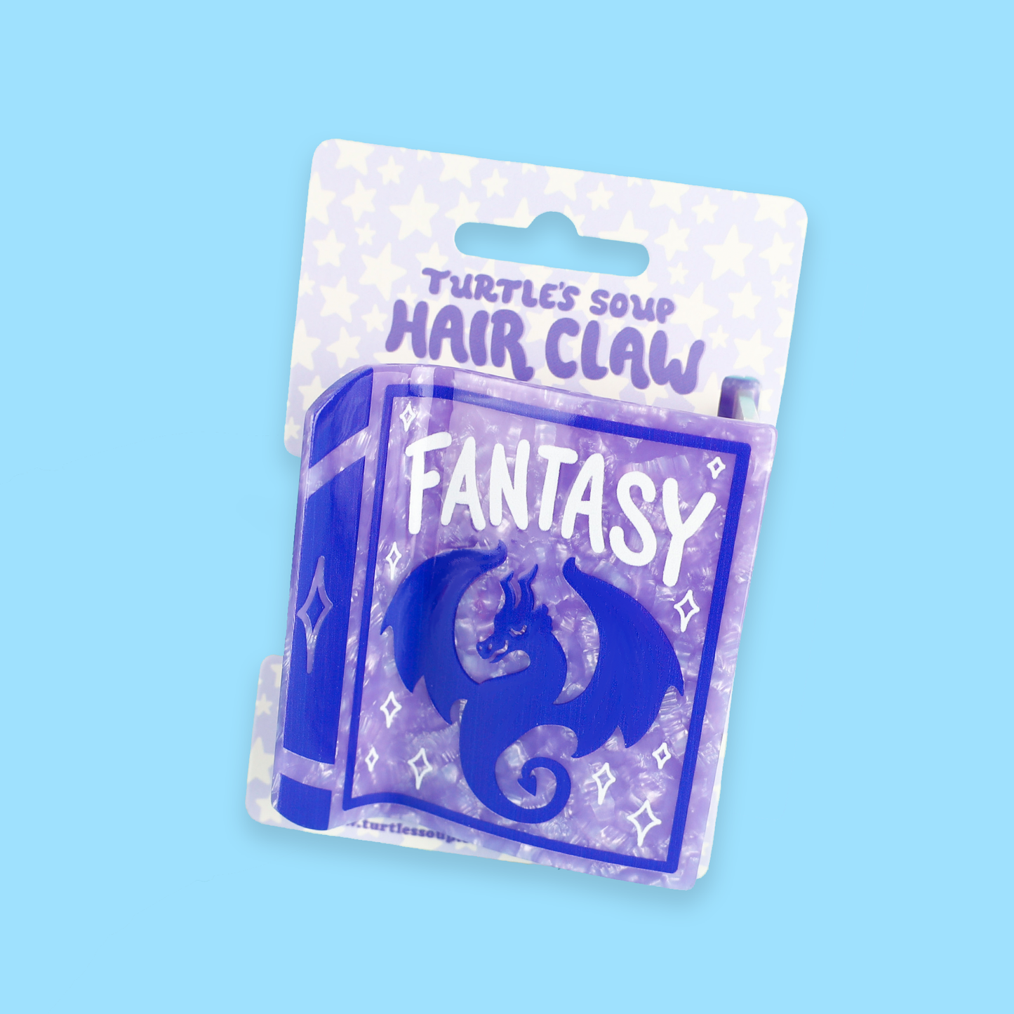 Fantasy Book, Bookish, Magic, Reader, Accessory, Hair Claw