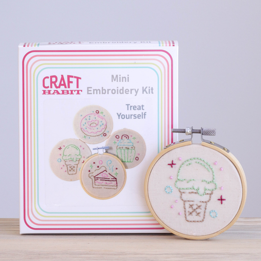 Treat Yourself Mini Embroidery Kit