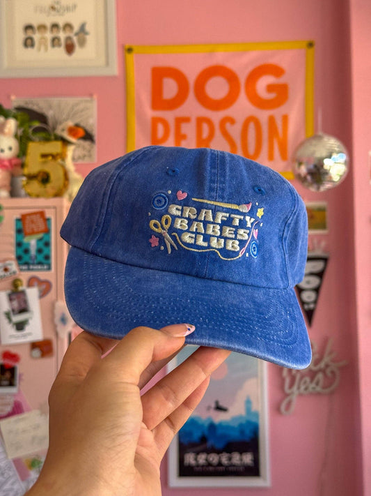 Crafty Babes Club Baseball Hat