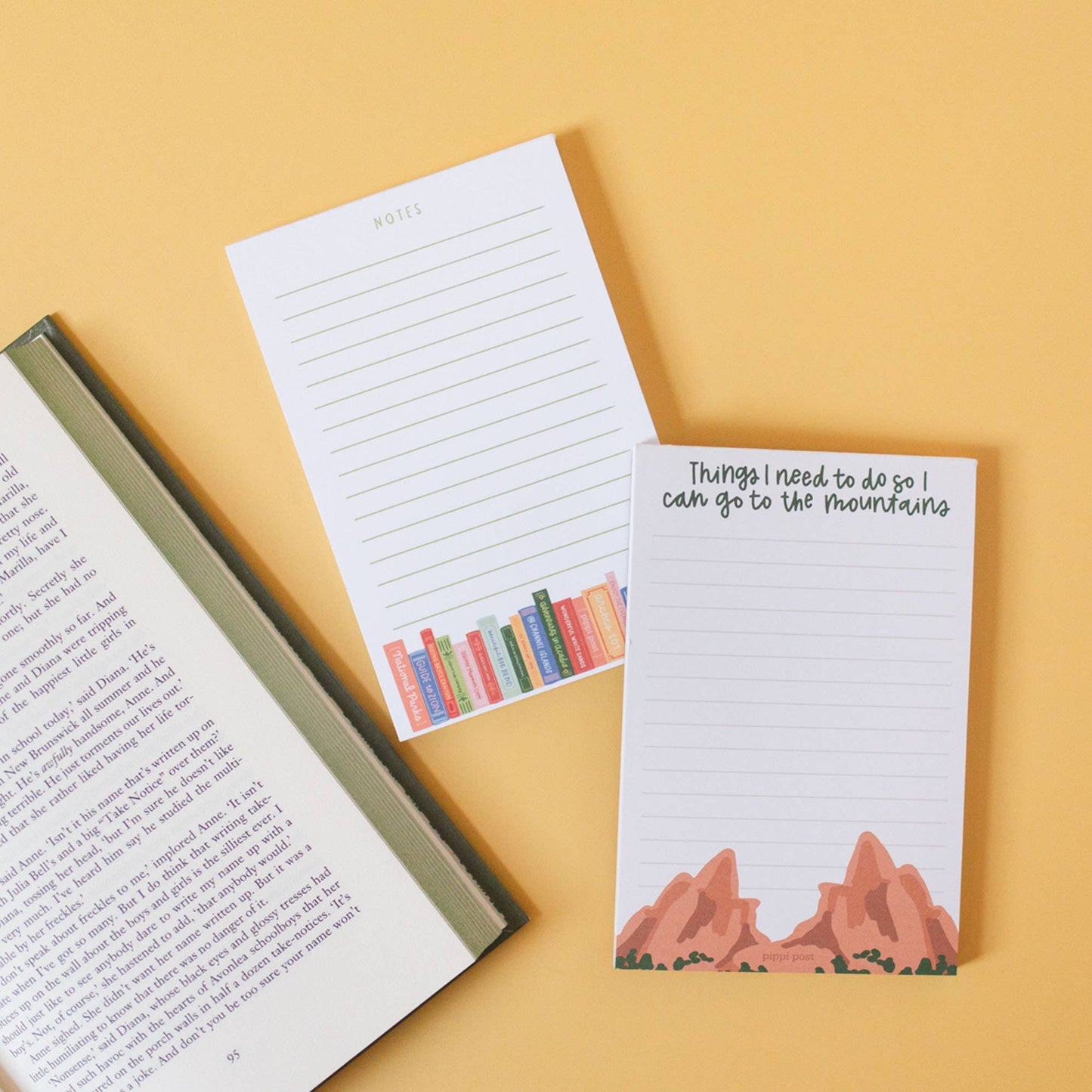 National Parks Books 4x6 Notepad