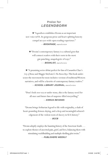 Legendborn book cover