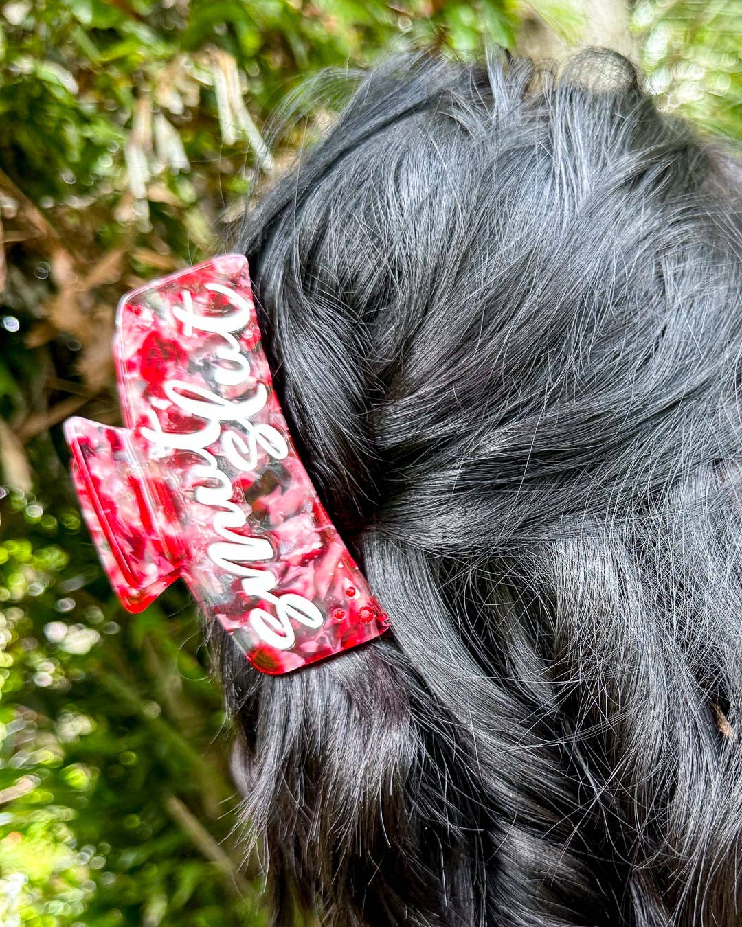 Smut Slut Clear Hair Claw Clip | Hair Accessories