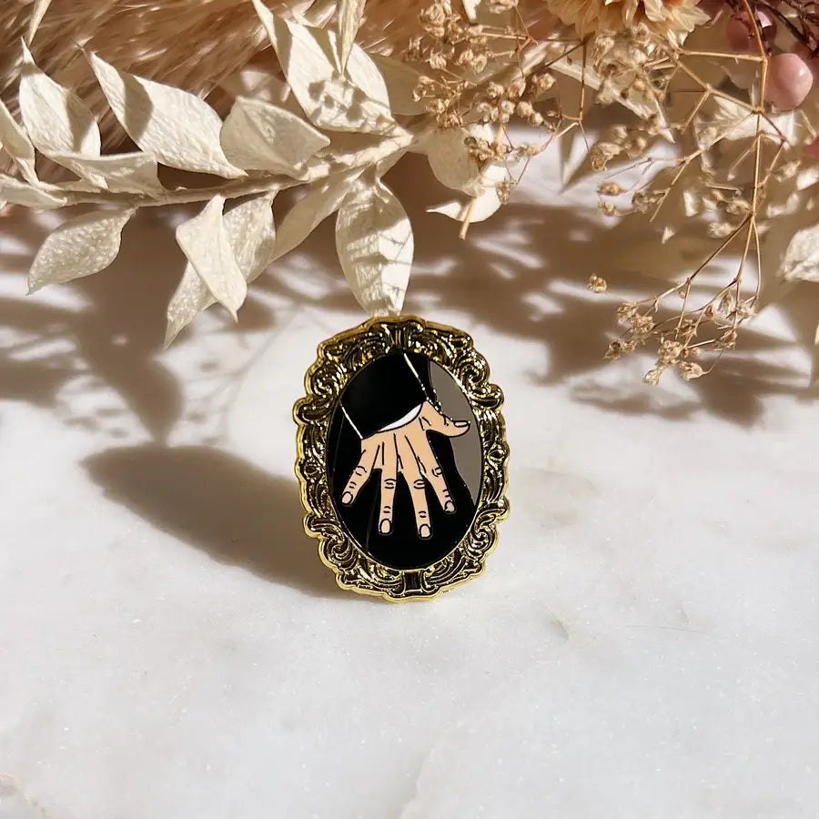 Portrait of a Hand Flex Enamel Pin