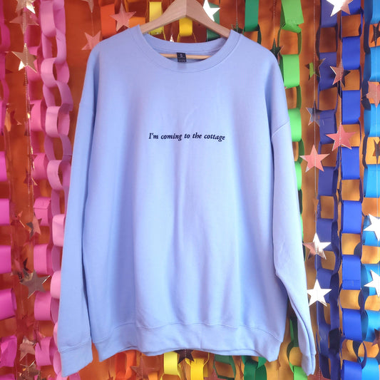 "I'm coming to the cottage" Heated Rivalry Crewneck