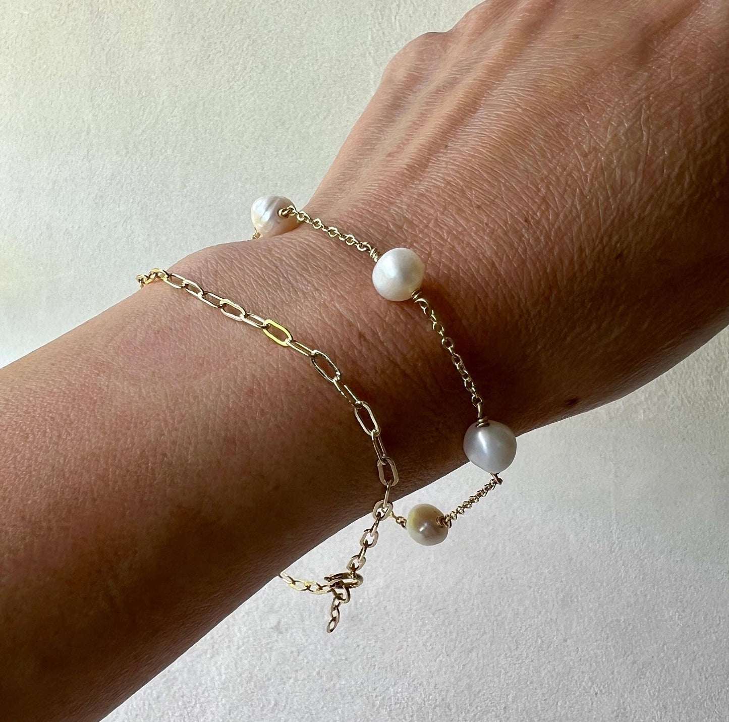 Paperclip Chain Bracelet