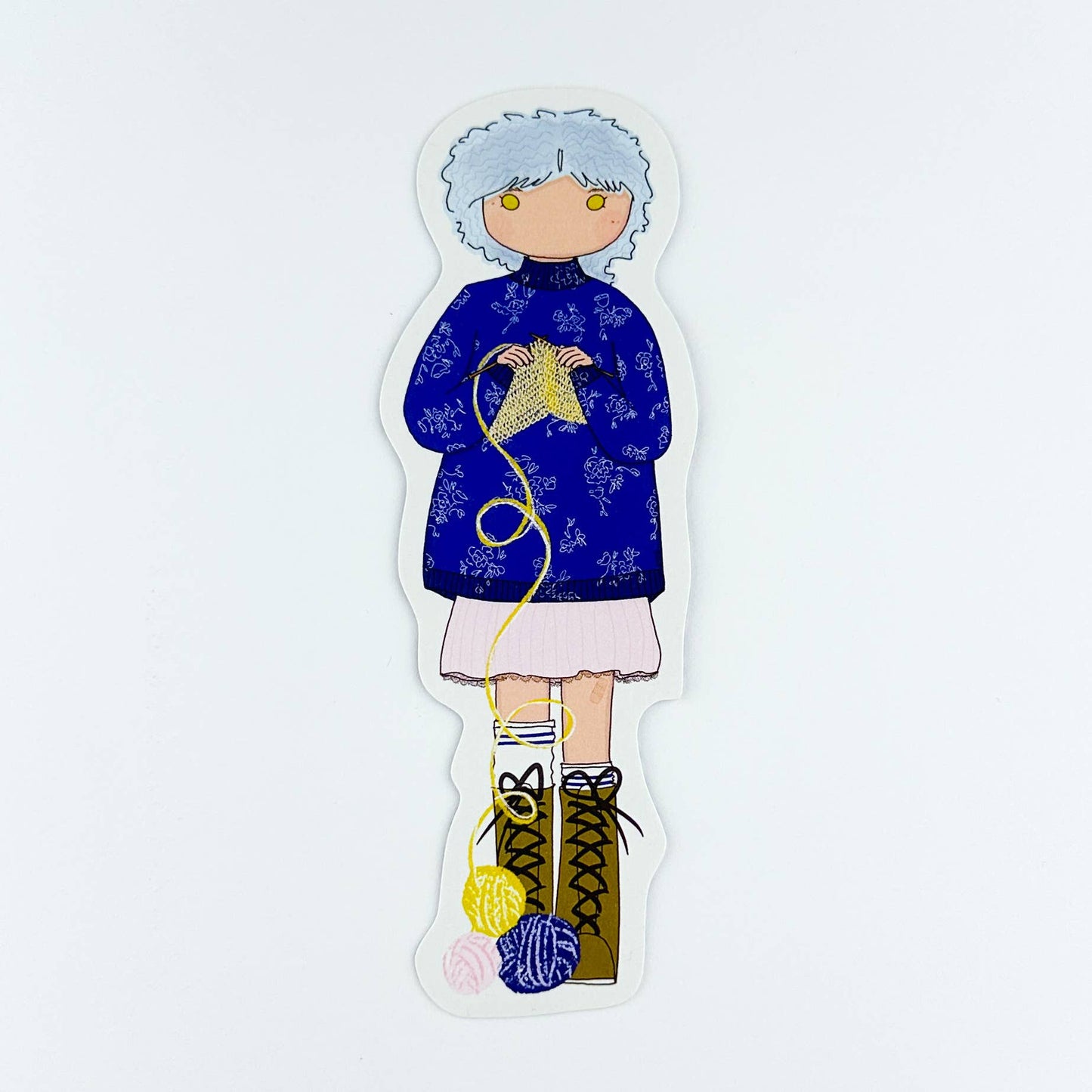 Knitter Bookmark