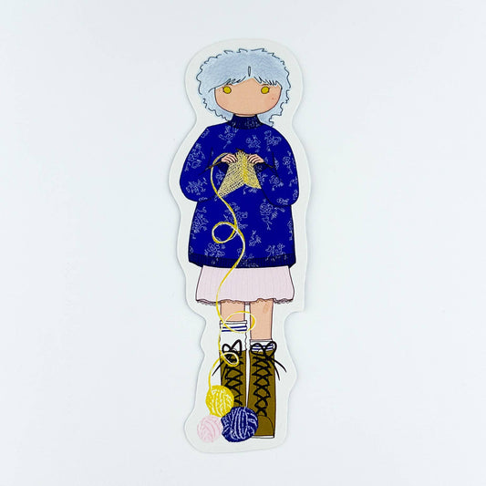 Knitter Bookmark
