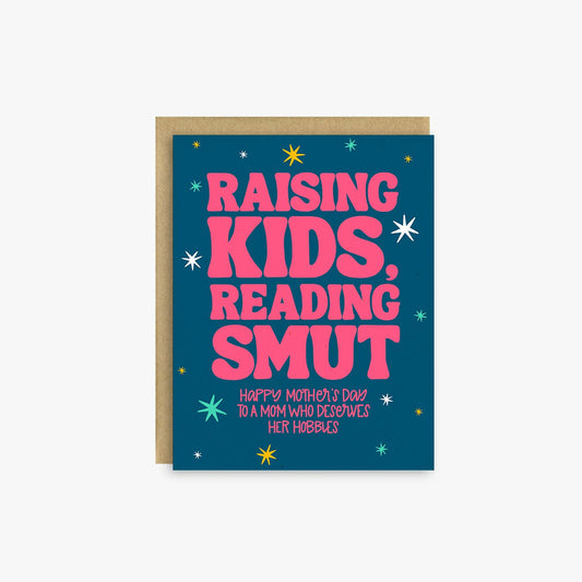 Raising Kids, Reading Smut Mother’s Day Card