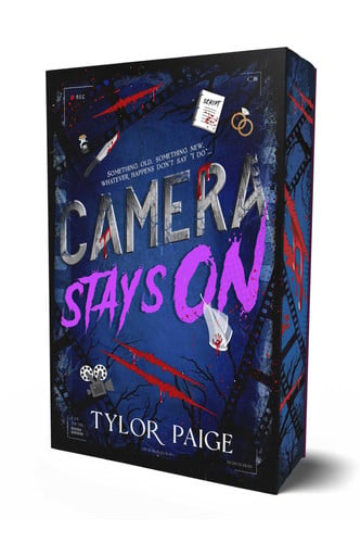 Camera Stays On - A Dark Slasher Romance book cover