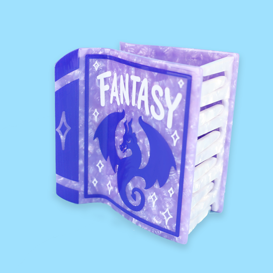 Fantasy Book, Bookish, Magic, Reader, Accessory, Hair Claw
