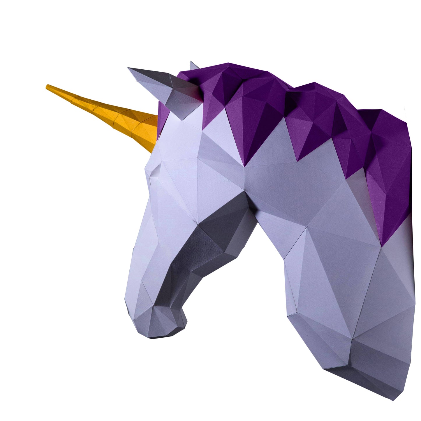 Unicorn 3D PaperCraft Wall Art, Animal Origami Model