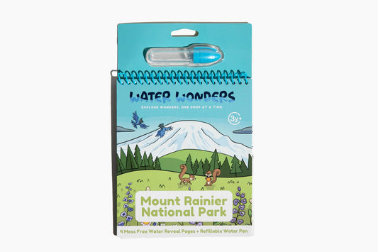 Mount Rainier National Park Kids Water Reveal Activity Book
