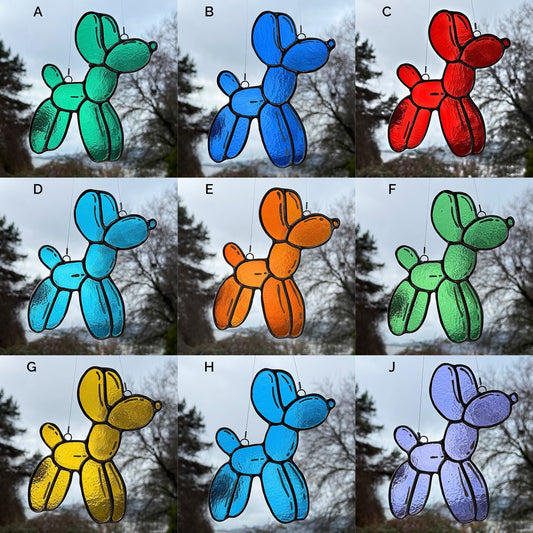 STAINED GLASS CLASS: Balloon Dog