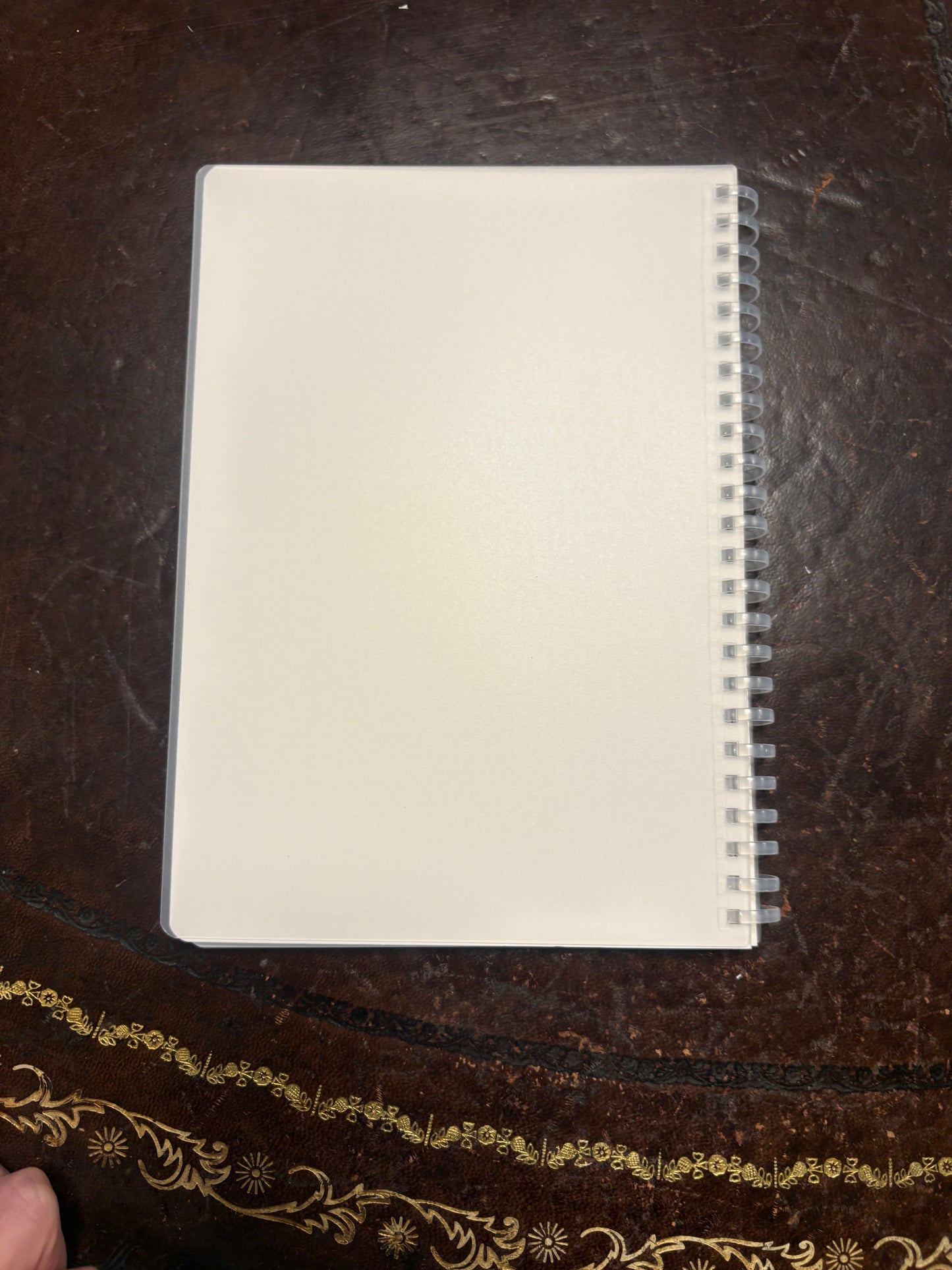Japanese lay flat notebook small - dot