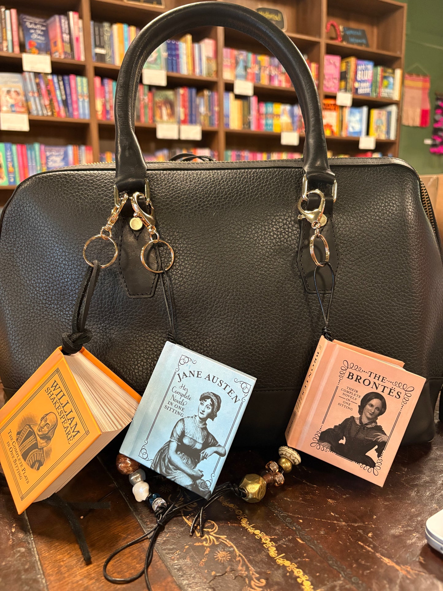 Make your own Coach-inspired Bookish Bag Charms