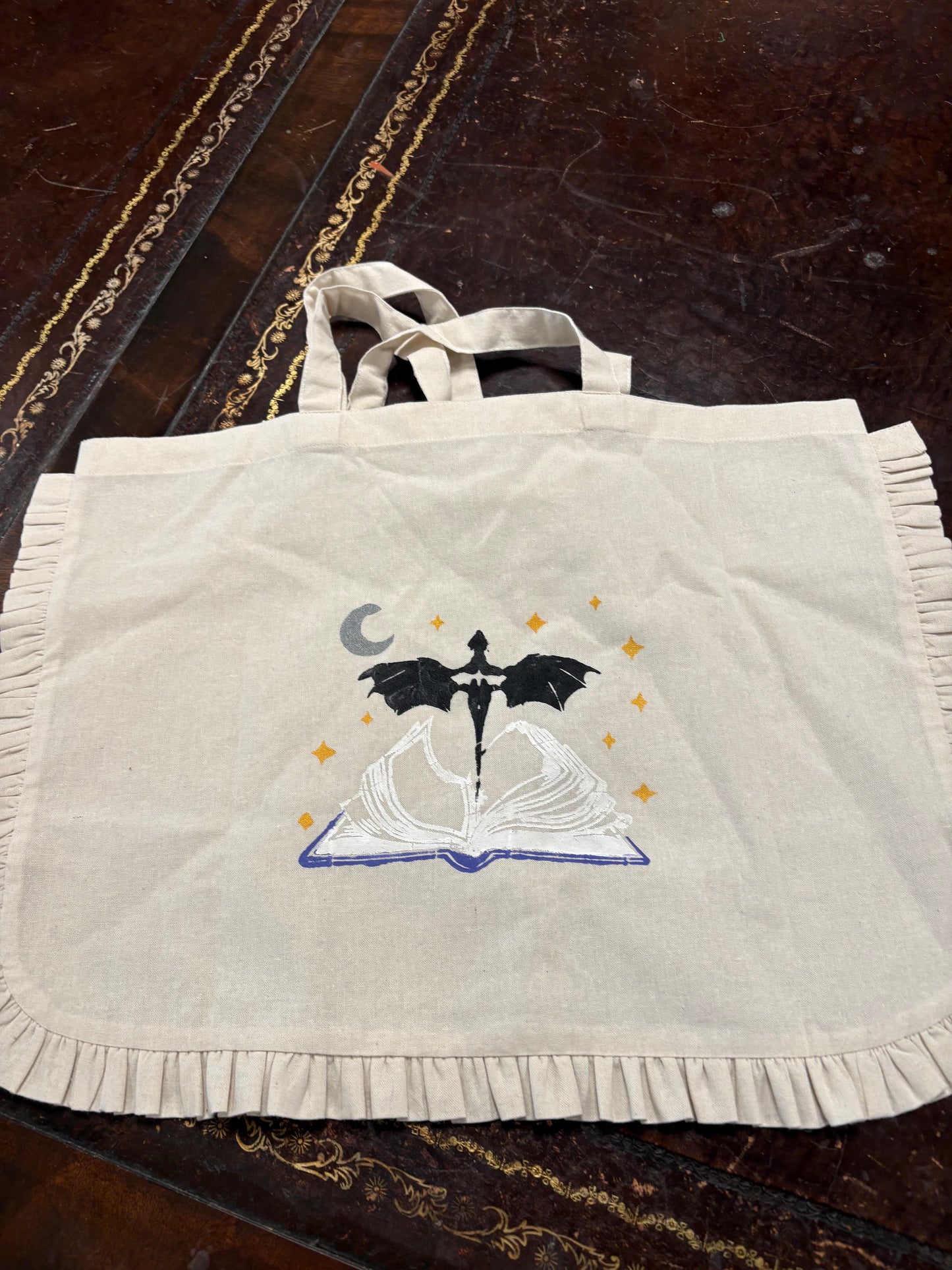 Paint Your Own Romantasy-Inspired Tote