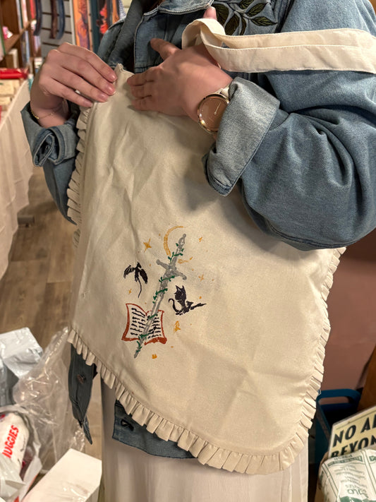Paint Your Own Romantasy-Inspired Tote