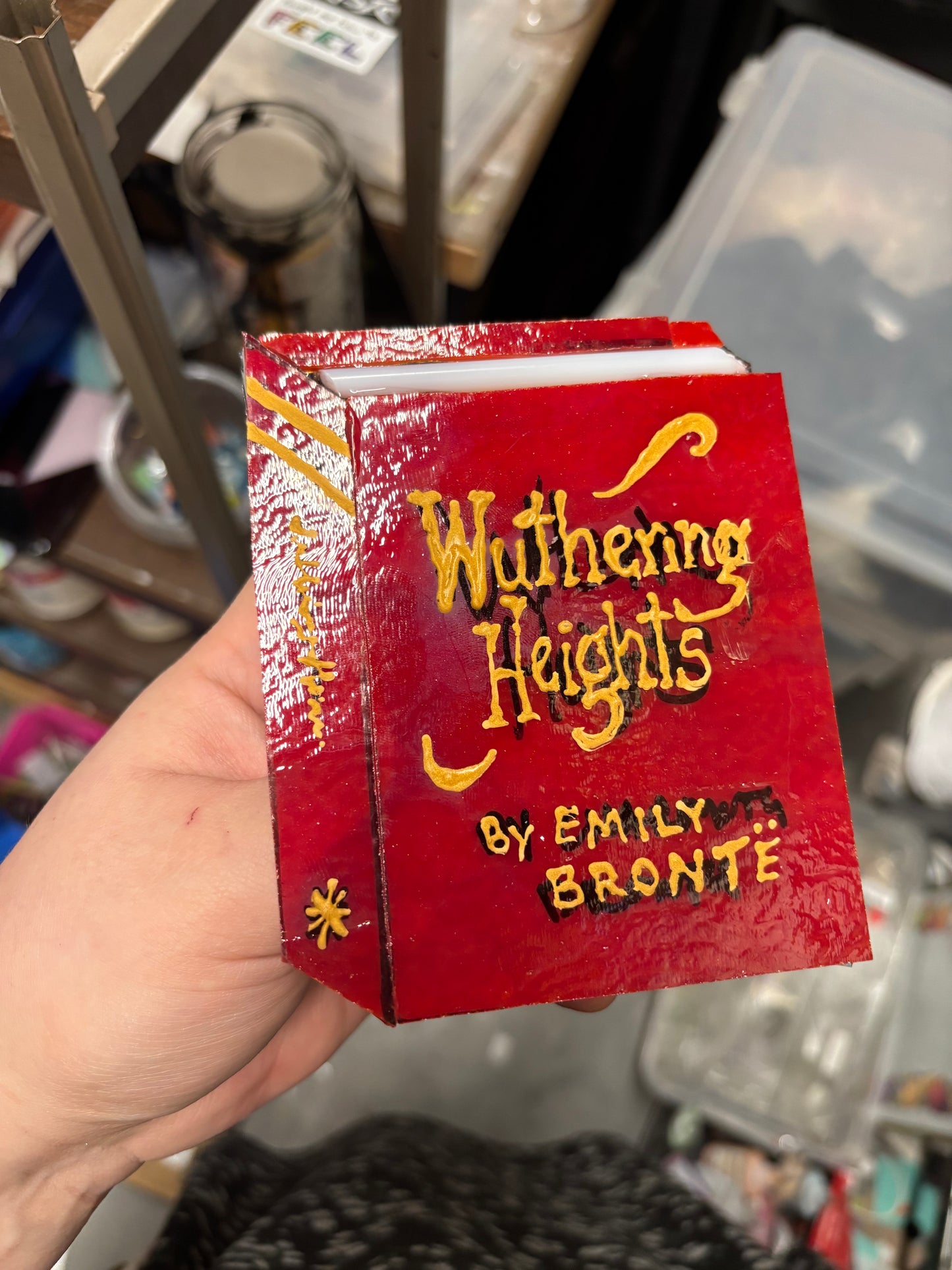 GLASS CLASS: Book Cover Coasters