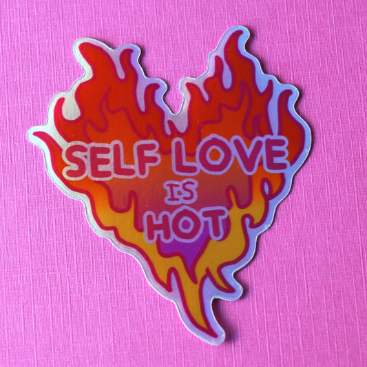 Sticker - Self-Love Is Hot - Clarissa Kleveno