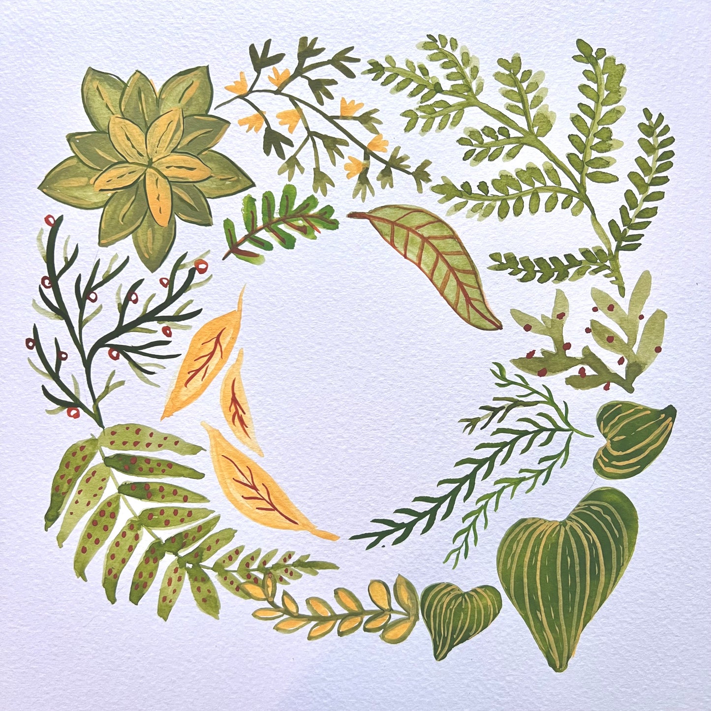 Painting Class: Painted Wreaths