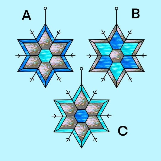 STAINED GLASS CLASS: Let it Snow