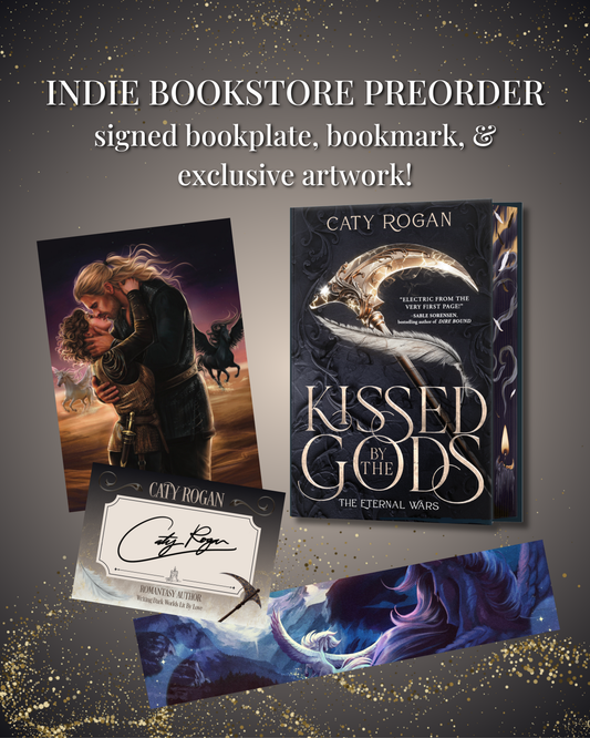 Kissed By The Gods, Caty Rogan (Pre-order)