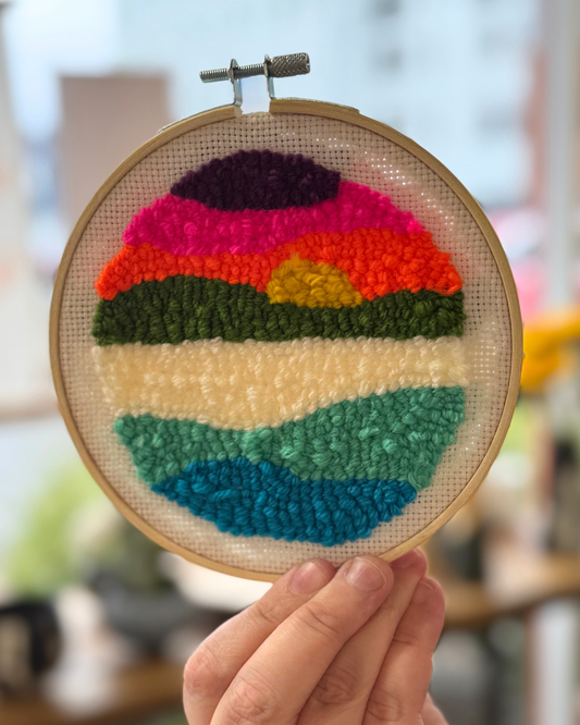 FIBER ARTS CLASS: Punch Needle Class