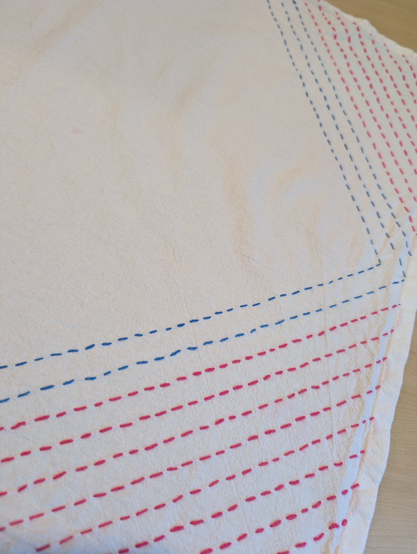 EMBROIDERY CLASS: Sashiko Tea Towel Workshop