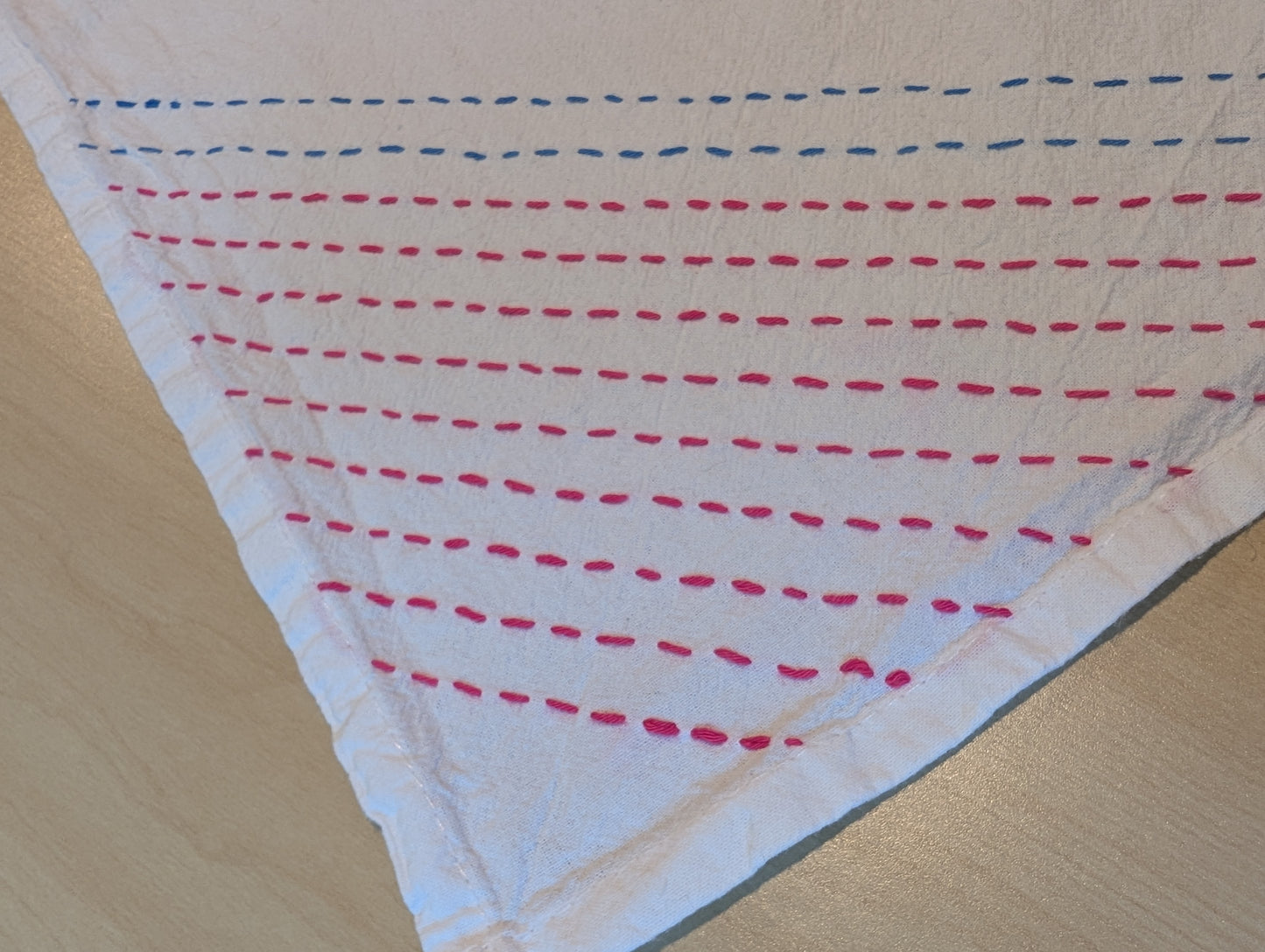 EMBROIDERY CLASS: Sashiko Tea Towel Workshop