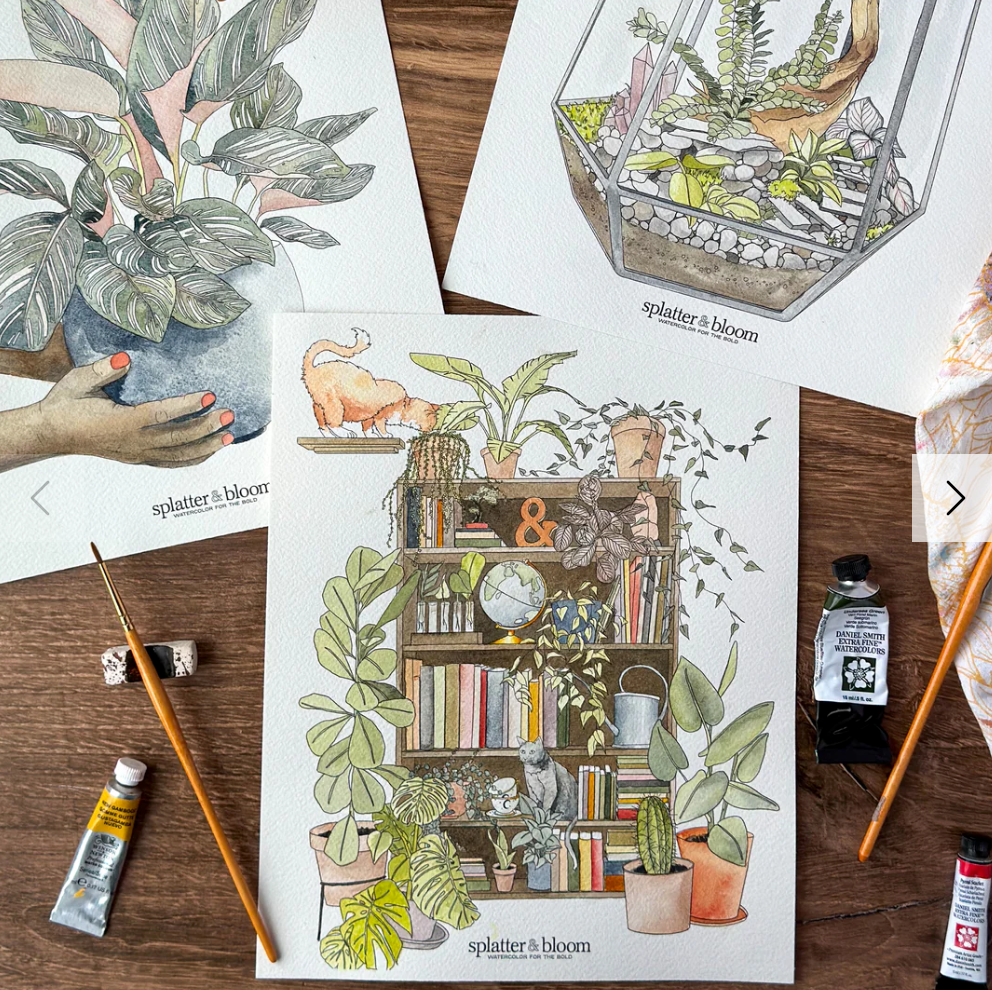 DIY - Watercolor Paint Kit - Plant Zen