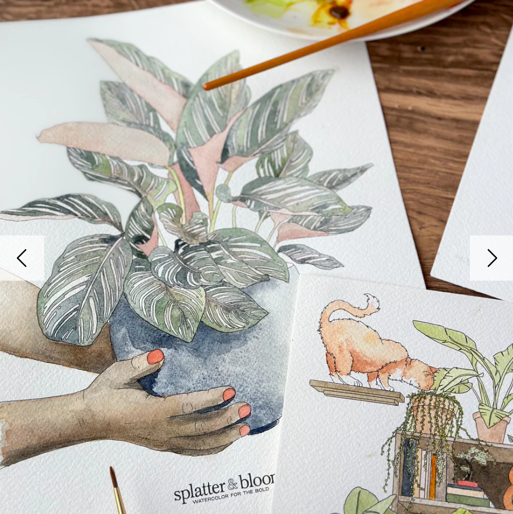 DIY - Watercolor Paint Kit - Plant Zen