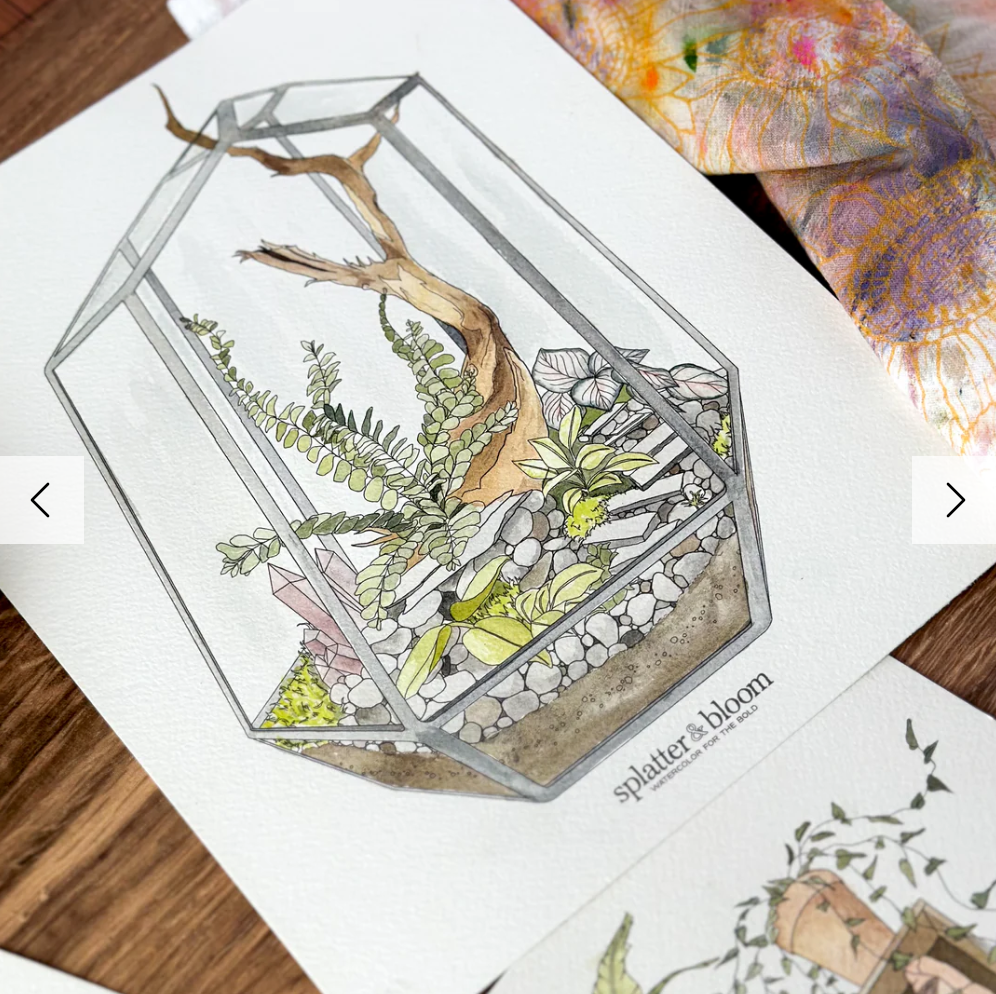 DIY - Watercolor Paint Kit - Plant Zen