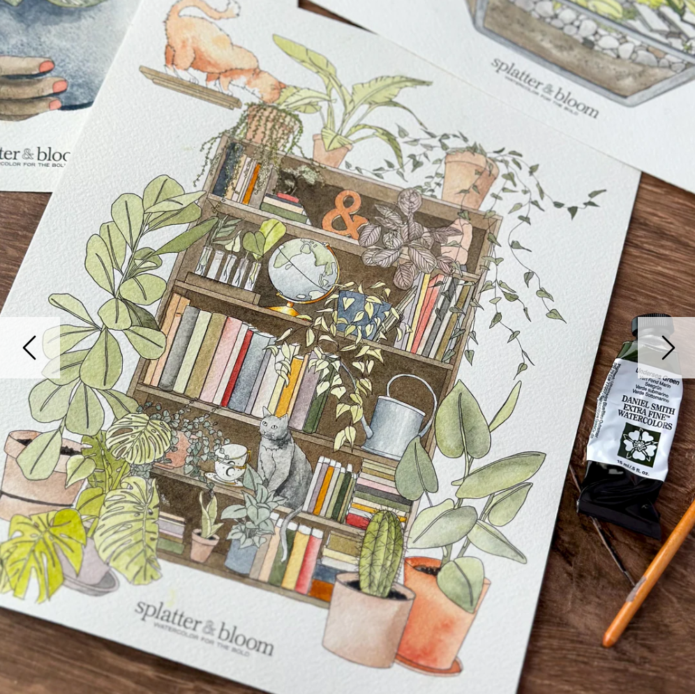 DIY - Watercolor Paint Kit - Plant Zen