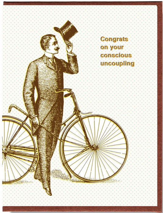 Card - Conscious Uncoupling Congrats (Smitten Kitten) Congratulations