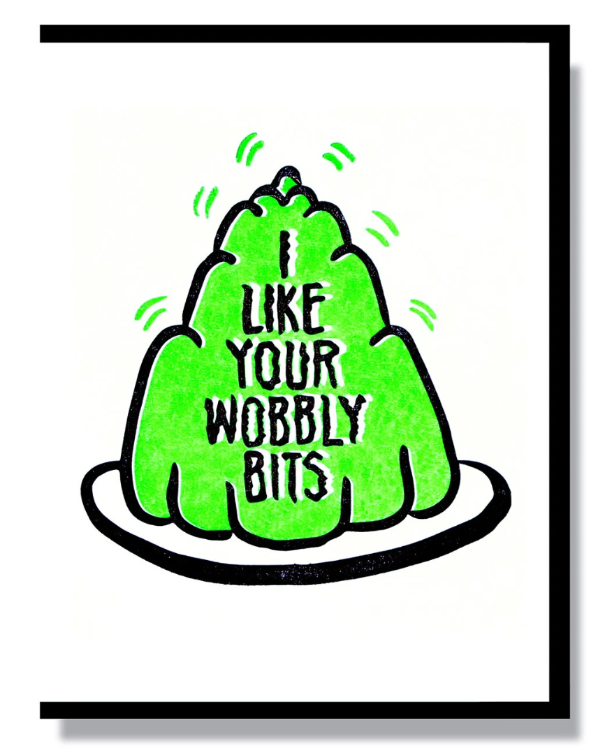 Card - Wobbly Bits (Smitten Kitten) I Like Your