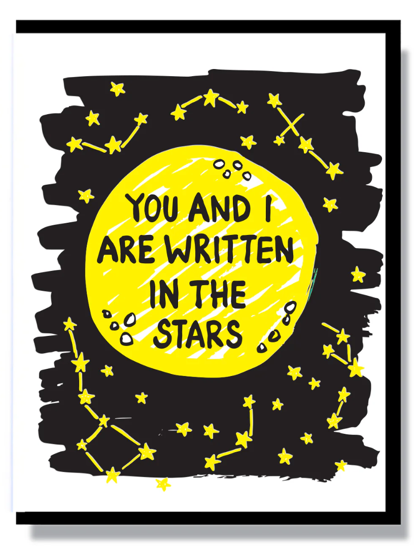 Card - You And I Are Written In The Stars (Smitten Kitten)