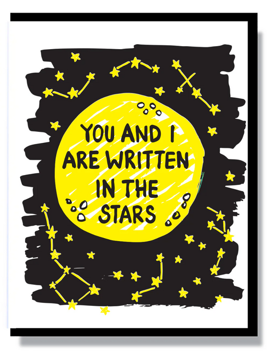 Card - You And I Are Written In The Stars (Smitten Kitten)