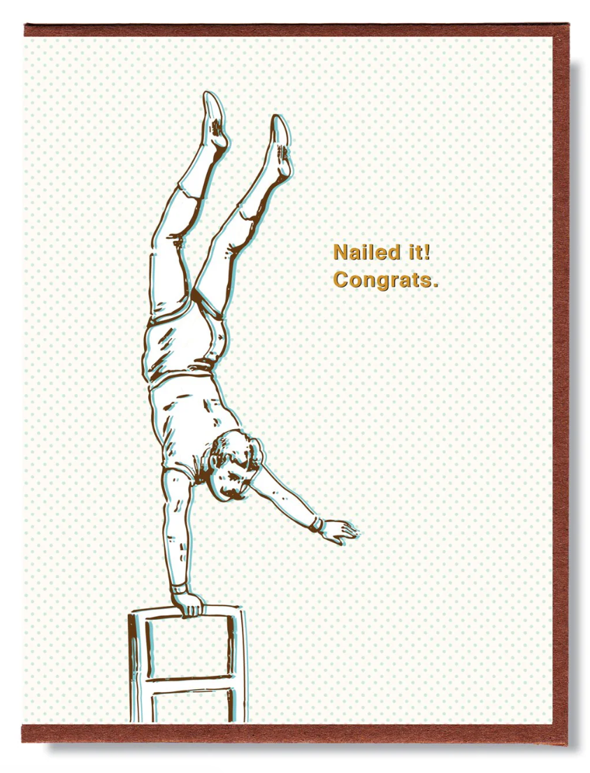 Card - Nailed It Congrats (Smitten Kitten) Congratulations