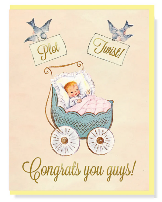 Card - Plot Twist Congrats You Guys (Smitten Kitten) Congratulations